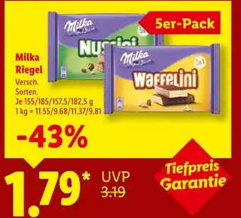 Lidl Milka nussini Angebot