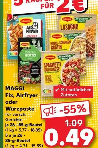 Kaufland Maggi fix Angebot
