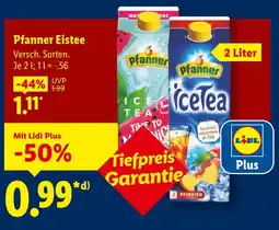 Lidl Pfanner eistee wassermelone Angebot