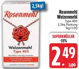Edeka Rosenmehl Weizenmehl Angebot