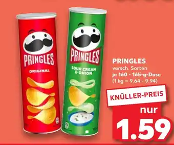 Kaufland Pringles original Angebot