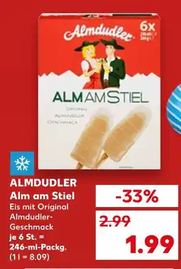 Kaufland Almdudler alm am stiel Angebot