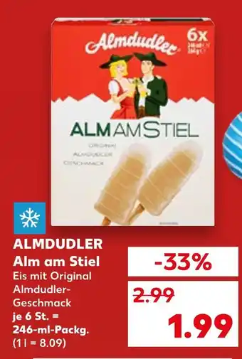 Kaufland Almdudler alm am stiel Angebot
