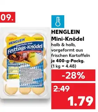 Kaufland Henglein mini-knödel Angebot