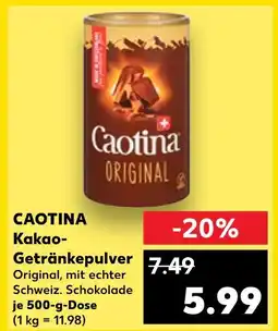 Kaufland Caotina kakao-getränkepulver Angebot