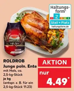 Kaufland Roldrob junge poln. ente Angebot