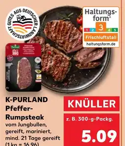 Kaufland K-purland pfeffer-rumpsteak Angebot