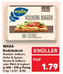 Kaufland Wasa knäckebrot rustikal Angebot