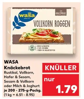 Kaufland Wasa knäckebrot rustikal Angebot