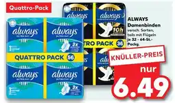 Kaufland Always damenbinden Angebot