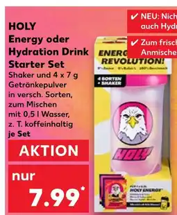 Kaufland Holy energy oder hydration drink starter set Angebot