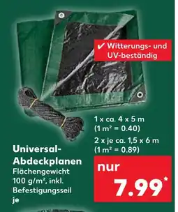Kaufland Universal-abdeckplanen Angebot