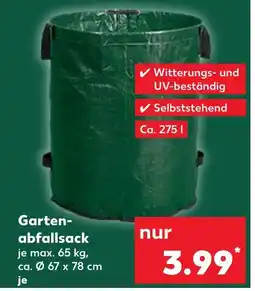 Kaufland Gartenabfallsack Angebot