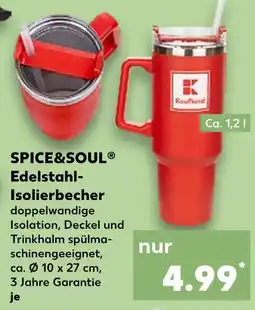 Kaufland Spice&soul edelstahl-isolierbecher Angebot