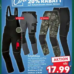 Kaufland Bundhose herren Angebot