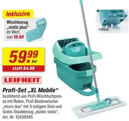 toom Baumarkt LEIFHEIT Profi-Set,,XL Mobile" Angebot