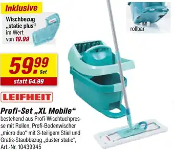 toom Baumarkt Leifheit profi-set xl mobile Angebot