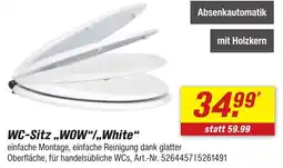 toom Baumarkt WC-Sitz,,WOW"/,,White" Angebot