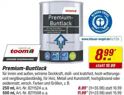 toom Baumarkt Toom premium-buntlack Angebot