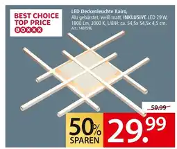 Zurbrüggen Boxxx led deckenleuchte kairo Angebot