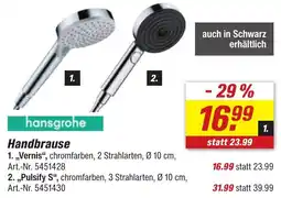 toom Baumarkt hansgrohe Handbrause Angebot