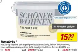 toom Baumarkt Schöner wohnen trendfarbe  Angebot