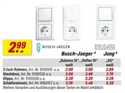 toom Baumarkt Busch-jaeger 2-fach-rahmen Angebot