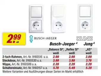 toom Baumarkt Busch-jaeger 2-fach-rahmen Angebot