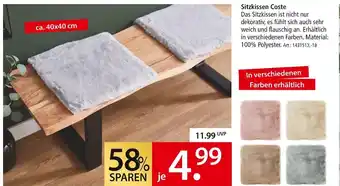 Zurbrüggen Sitzkissen coste Angebot