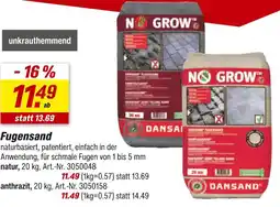 toom Baumarkt Fugensand Angebot