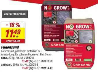 toom Baumarkt Fugensand Angebot