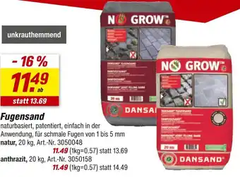 toom Baumarkt Fugensand Angebot