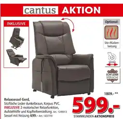 Zurbrüggen Cantus relaxsessel gerd Angebot