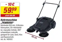 toom Baumarkt Scheppach Kehrmaschine „,TKM8000“ Angebot
