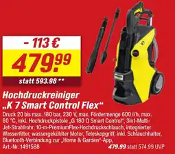 toom Baumarkt Kärcher Hochdruckreiniger „K 7 Smart Control Flex" Angebot
