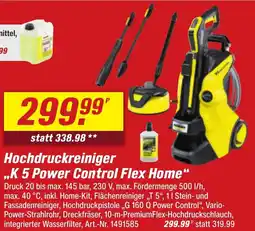 toom Baumarkt Kärcher Hochdruckreiniger ..K 5 Power Control Flex Home" Angebot