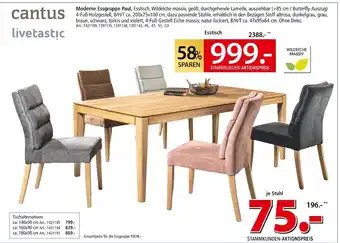 Zurbrüggen Cantus esstisch Angebot