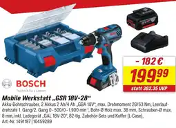 toom Baumarkt BOSCH Mobile Werkstatt ,,GSR 18V-28" Angebot
