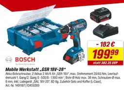 toom Baumarkt Bosch mobile werkstatt gsr 18v-28 Angebot