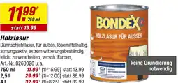 toom Baumarkt Bondex holzlasur Angebot