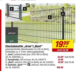 toom Baumarkt Einstabmatte „arne“/„bent“  Angebot
