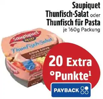 Edeka Saupiquet Thunfisch-Salat oder Thunfisch für Pasta Angebot