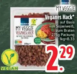 Edeka EDEKA MY VEGGIE Veganes Hack Angebot