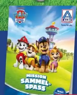 Aldi Nord ALDI Paw Patrol Sammelalbum Angebot