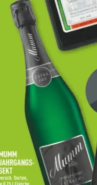 Marktkauf Mumm & Co. Jahrgangssekt Angebot