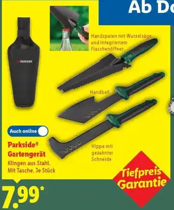 Lidl Parkside Gartengerät Angebot