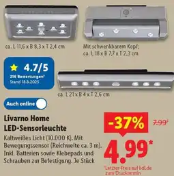 Lidl Livarno Home LED-Sensorleuchte Angebot