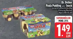 Edeka Dr. Oetker Paula Pudding oder Snack Angebot