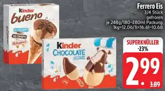 Edeka Ferrero Eis Angebot
