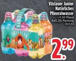 Edeka Vöslauer Junior Natürliches Mineralwasser Angebot